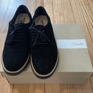 Clarks Sharon Noel Oxfords